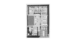 Планировка виллы 3 спальни в ЖК Valentine Village № 11006