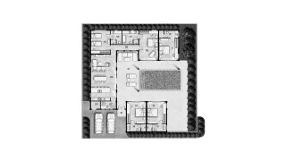 Villa floor plan, 5 bedrooms in Valentine Village No. 11011